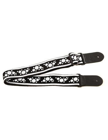 Correa para Guitarra Signature Nylon Blanco/Negro
