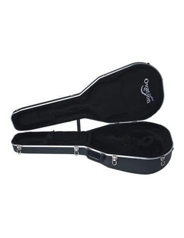 Estuche para guitarra ABS Deluxe Deep Bowl / Mid-Depth  también para 12 cuerdas