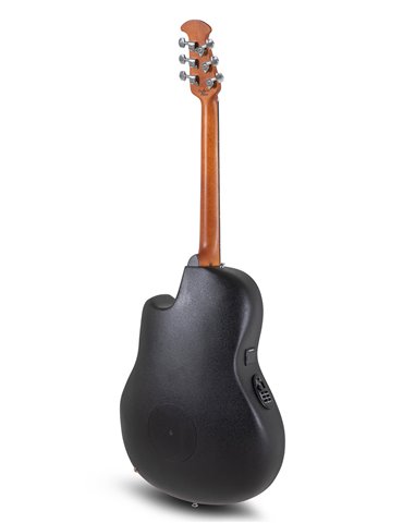 Guitarra electro-acústica Celebrity Elite Plus Mid Cutaway Blue Transparent Quilt