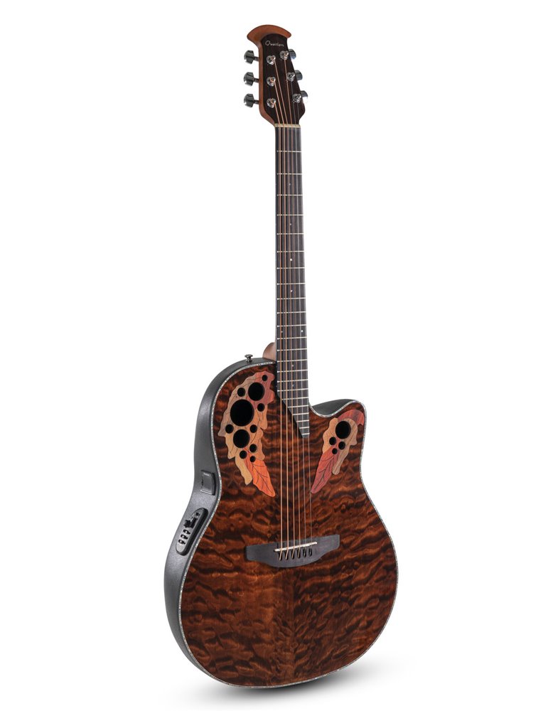 Guitarra electro-acústica Celebrity Elite Plus Mid Cutaway Dark Tiger Eye