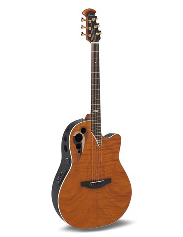 Guitarra electro-acústica Celebrity Elite Deluxe Plus Ltd 2026 Deep Contour Amber Satin