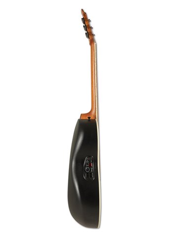 Guitarra electro-acústica Standard Elite Deep Contour Cutaway Negro