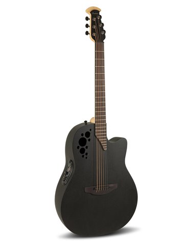 Guitarra electro-acústica Elite TX Deep Contour Cutaway Black Textured