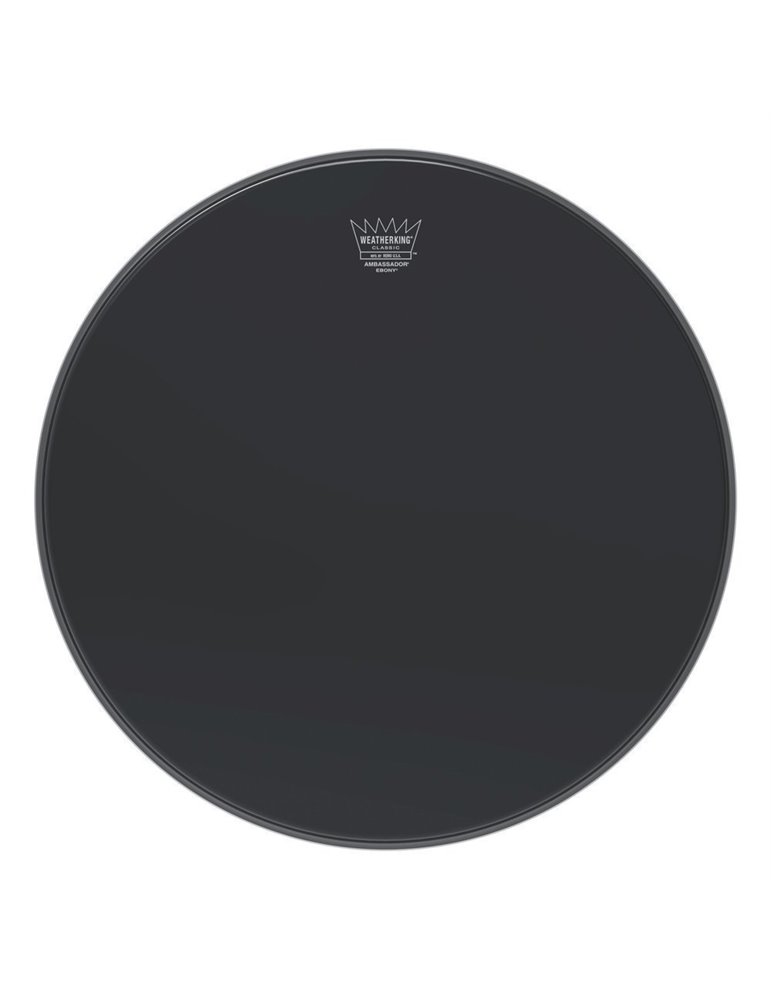 Parche Bombo Classic Fit Ambassador de ébano 22" CL-1022-ES