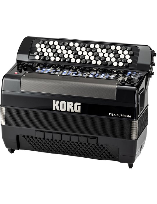 FISA SUPREMA, BOTONES, METALLIC BLACK