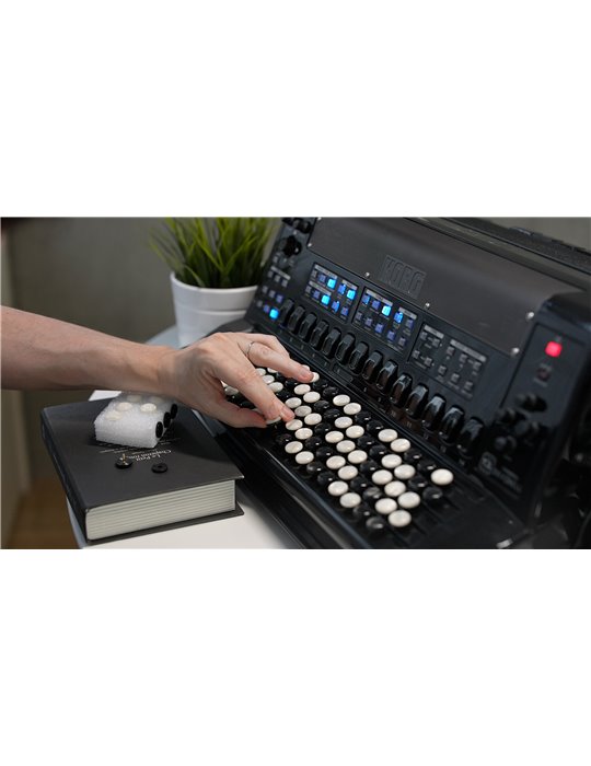 FISA SUPREMA, BOTONES, METALLIC BLACK