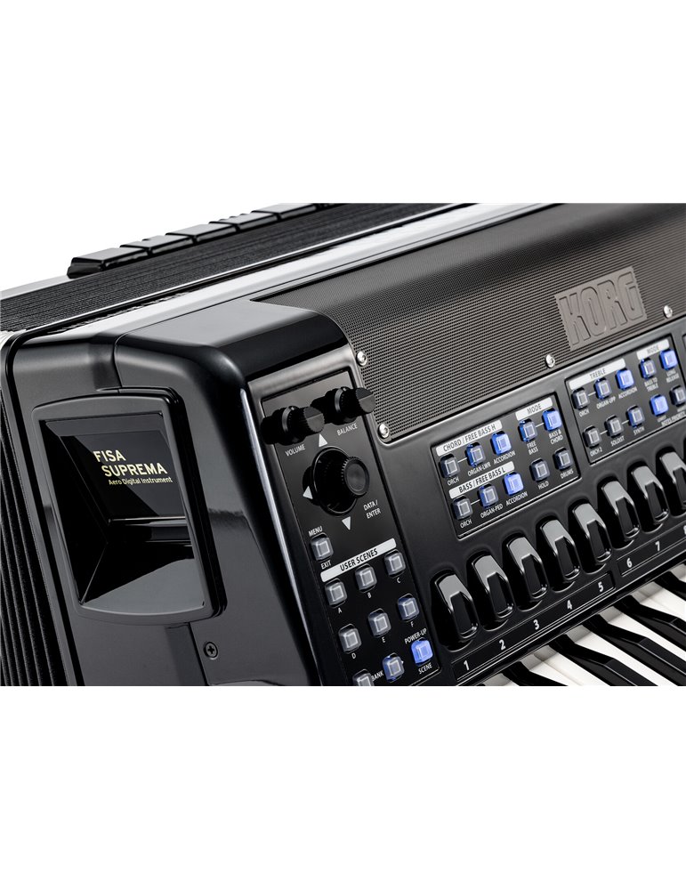 FISA SUPREMA, PIANO, METALLIC BLACK