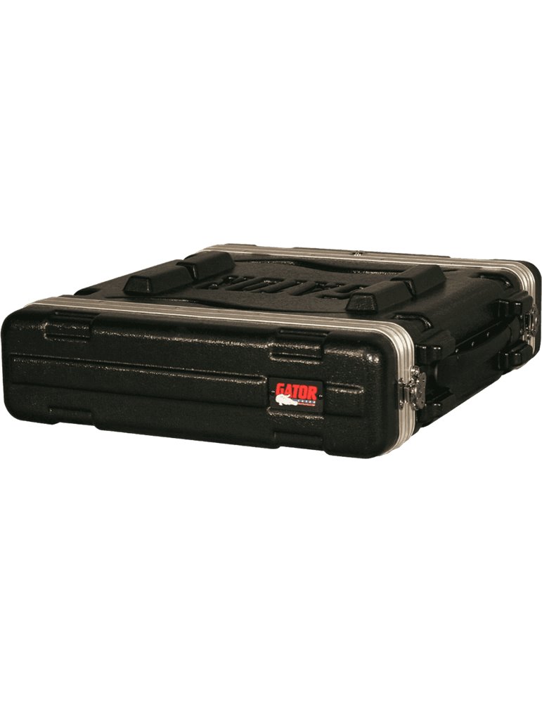 RACK FLIGHTCASE CORTO "GATOR GR" PARA 2 UNIDADES - 19"