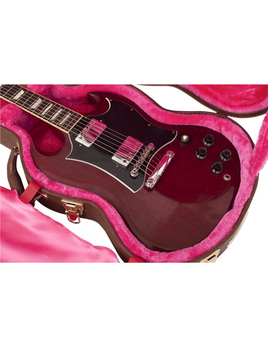 ESTUCHE GUITARRA ELÉCTRICA SG "GATOR GW DELUXE" - MARRON