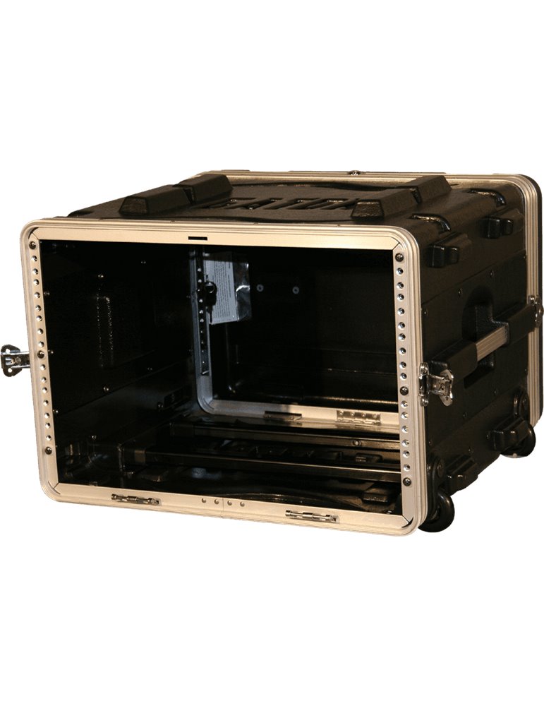 RACK FLIGHT GATOR 19"  CON RUEDAS / 6 UNIDADES - STANDARD