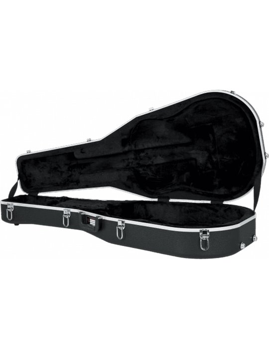 ESTUCHE GUITARRA ACÚSTICA DREADNOUGHT "GATOR ABS DELUXE"