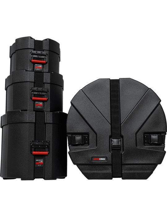 SET ESTUCHES GATOR PARA BATERIA - JAZZ FUSION (10/12/14/20)