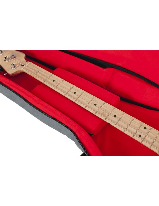 SOFTCASE BAJO ELÉCTRICO "GATOR TRANSIT" - GRIS