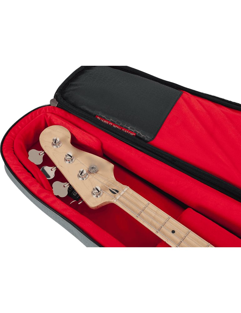 SOFTCASE BAJO ELÉCTRICO "GATOR TRANSIT" - GRIS