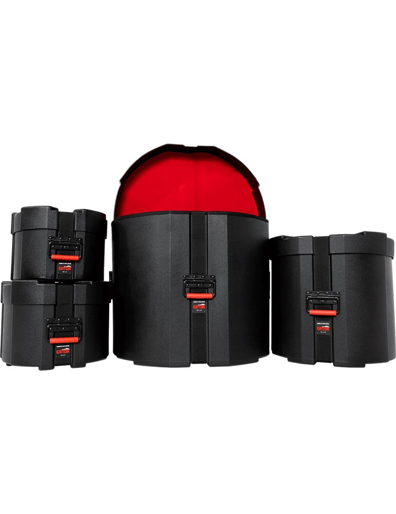 SET ESTUCHES GATOR PARA BATERIA - ROCK (10/12/16/22)