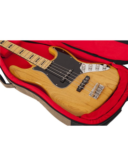 SOFTCASE BAJO ELÉCTRICO "GATOR TRANSIT" - MARRON