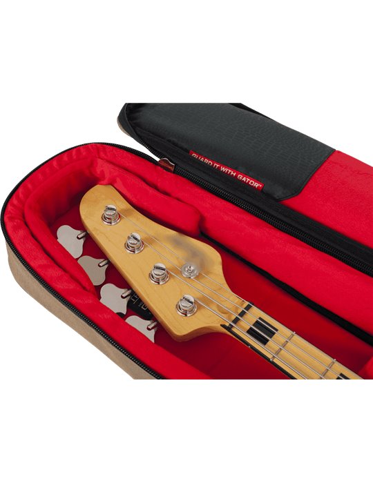 SOFTCASE BAJO ELÉCTRICO "GATOR TRANSIT" - MARRON