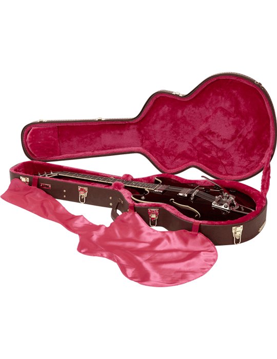 ESTUCHE GUITARRA FORMATO 335/SEMI HOLLOW "GATOR GW DELUXE" - MARRON