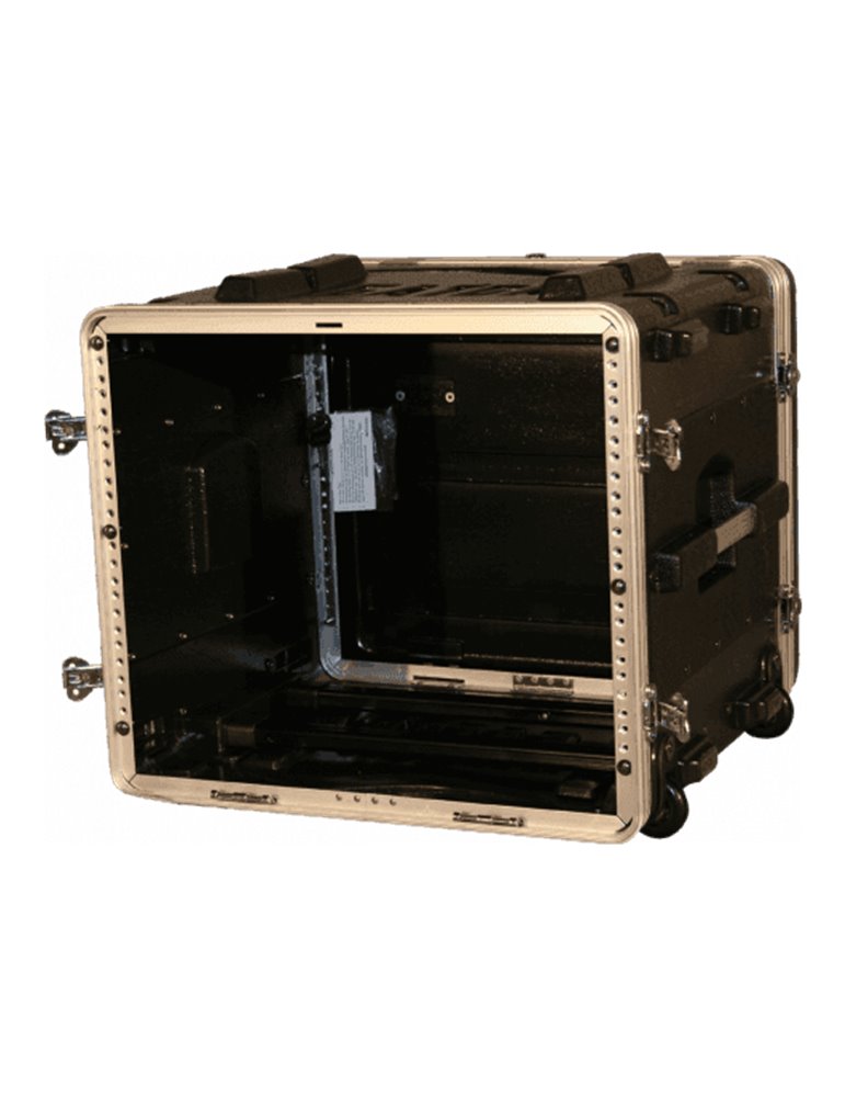 RACK FLIGHT GATOR 19"  CON RUEDAS / 8 UNIDADES - STANDARD