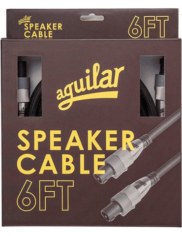 CABLE ALTAVOZ AGUILAR SPEAKON-SPEAKON - 1,80 m - Negro