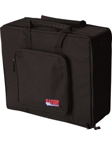 FLIGHTCASE REFORZADO PARA MEZCLADOR "GATOR NYLON" - 40,6 x 55,9 x 12,7 cm