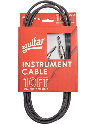 CABLE INSTRUMENTO AGUILAR JACK-JACK SS 3 m - Negro