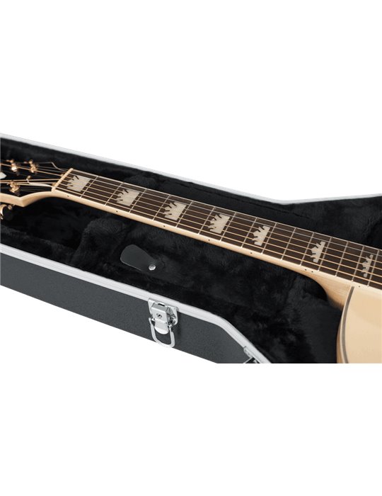 ESTUCHE GUITARRA ACÚSTICA JUMBO "GATOR ABS DELUXE"