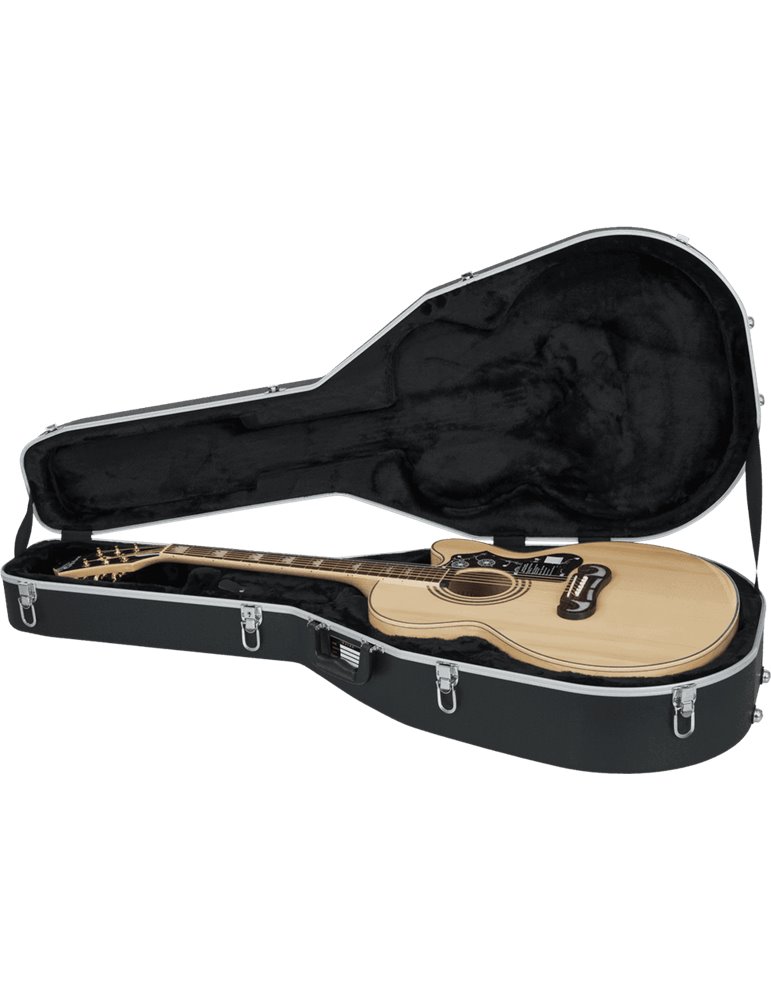 ESTUCHE GUITARRA ACÚSTICA JUMBO "GATOR ABS DELUXE"