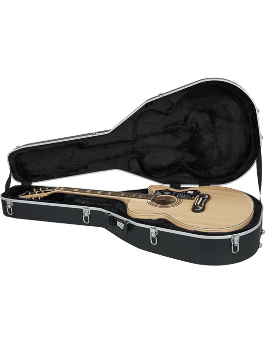 ESTUCHE GUITARRA ACÚSTICA JUMBO "GATOR ABS DELUXE"