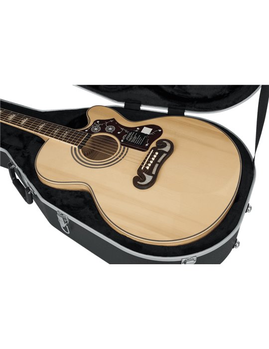 ESTUCHE GUITARRA ACÚSTICA JUMBO "GATOR ABS DELUXE"