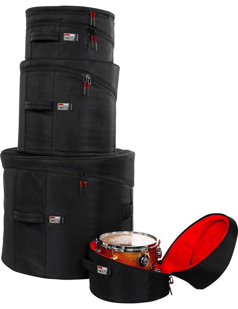 FUNDA GATOR G-ICON SET ROCK (4 PIEZAS)