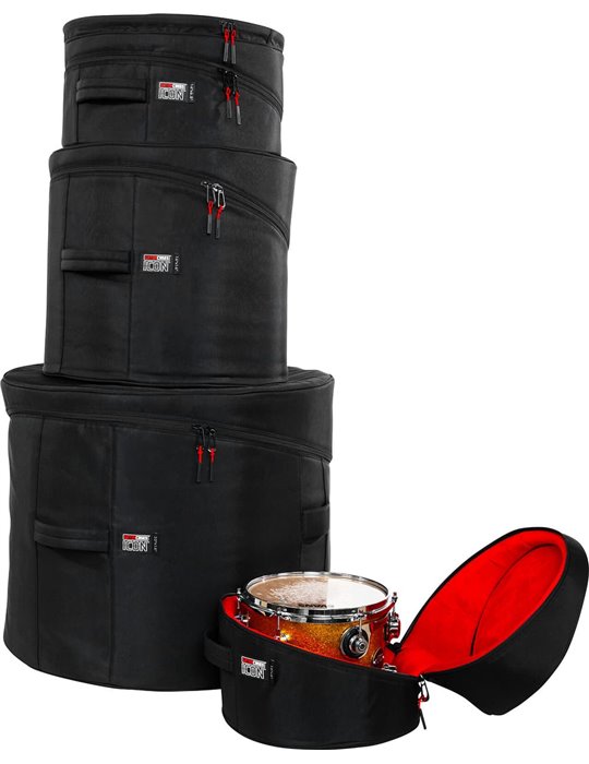 FUNDA GATOR G-ICON SET ROCK (4 PIEZAS)