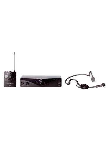 Sistema inalámbrico UHF Sport Band U2 con petaca, micrófono diadema y receptor