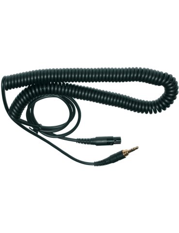 Cable Espiral para Auriculares con mini XLR
