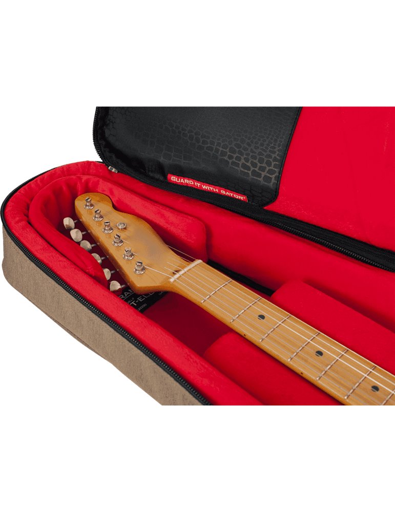 SOFTCASE GUITARRA ELÉCTRICA "GATOR TRANSIT" - MARRON