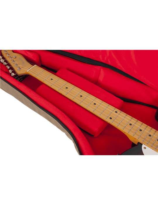 SOFTCASE GUITARRA ELÉCTRICA "GATOR TRANSIT" - MARRON