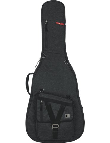 SOFTCASE GUITARRA ACÚSTICA JUMBO "GATOR TRANSIT" - NEGRO