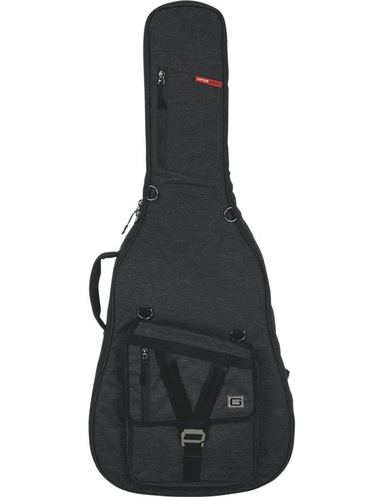 SOFTCASE GUITARRA ACÚSTICA JUMBO "GATOR TRANSIT" - NEGRO