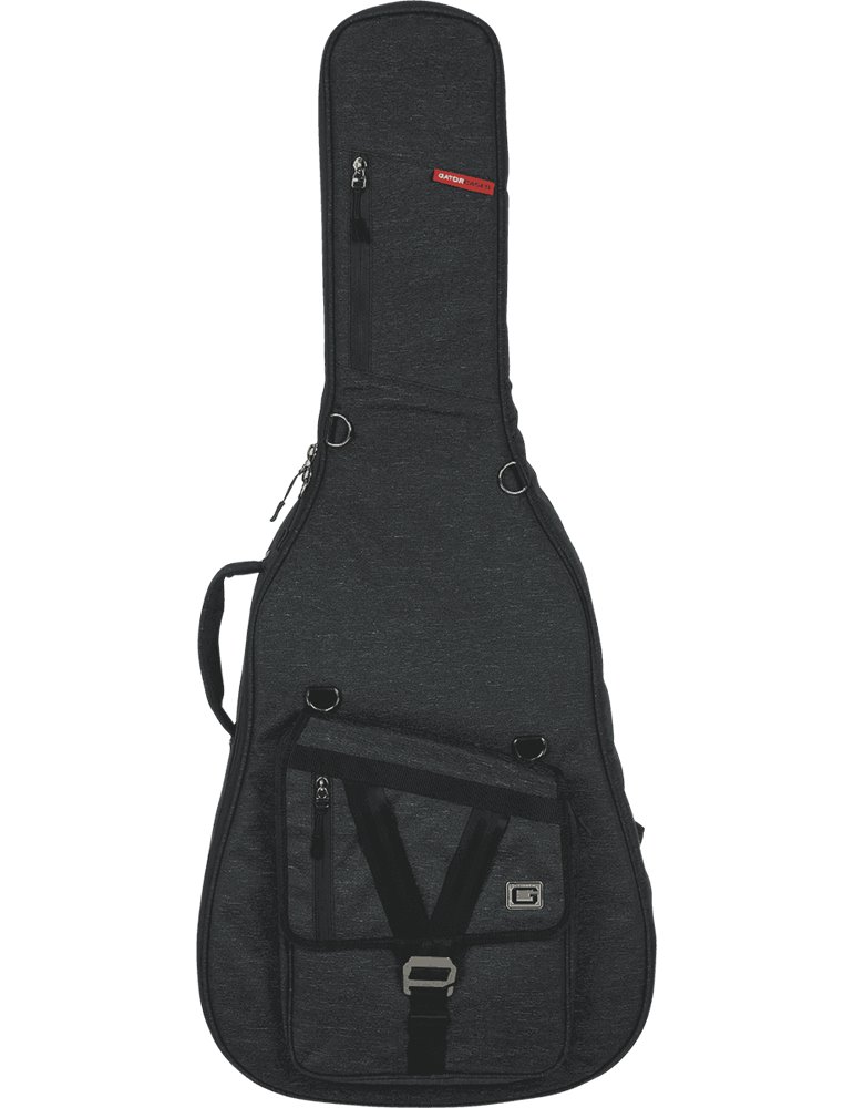 SOFTCASE GUITARRA ACÚSTICA JUMBO "GATOR TRANSIT" - NEGRO
