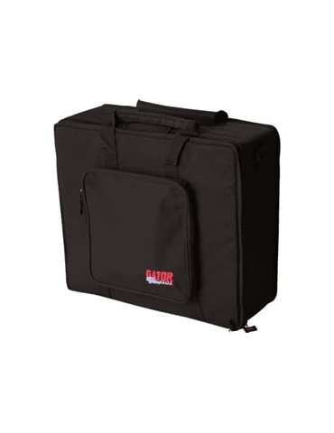 FLIGHTCASE REFORZADO PARA MEZCLADOR "GATOR NYLON" - 41,9 x 48,2 x 15,2 cm