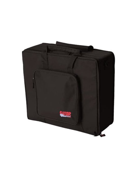 FLIGHTCASE REFORZADO PARA MEZCLADOR "GATOR NYLON" - 41,9 x 48,2 x 15,2 cm