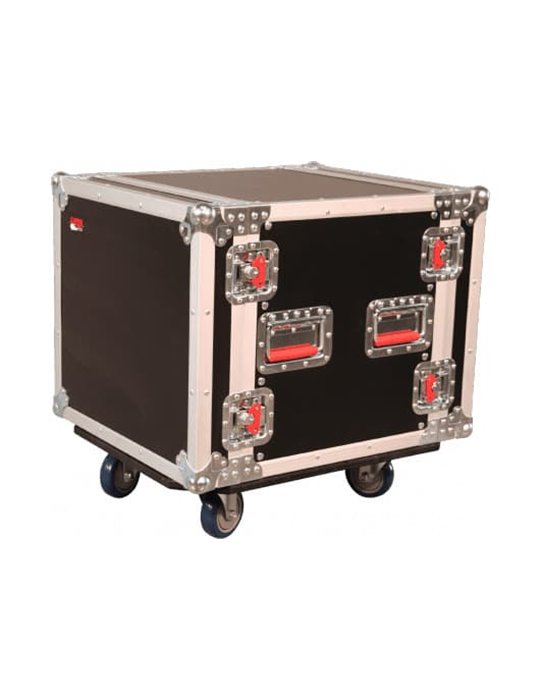 ESTUCHE RACK 10 UNIDADES "GATOR GTOUR" - CON RUEDAS