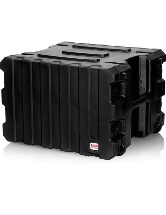 RACK FLIGHTCASE "GATOR G-PRO" PARA 8 UNIDADES - 19" (CON RUEDAS)