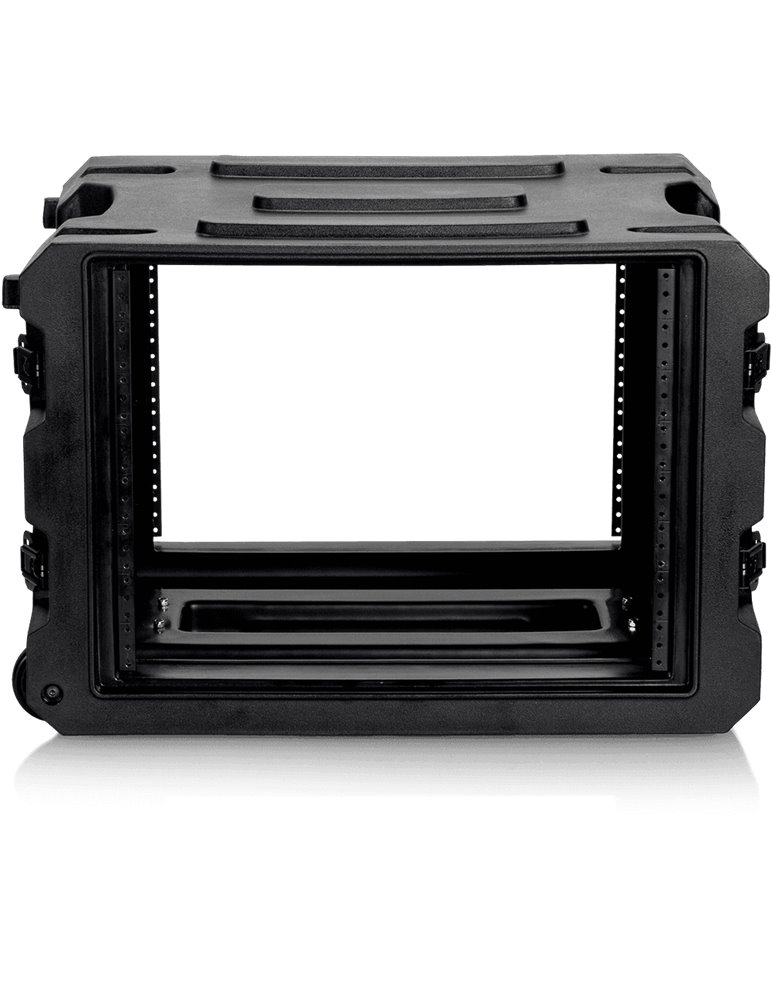 RACK FLIGHTCASE "GATOR G-PRO" PARA 8 UNIDADES - 19" (CON RUEDAS)
