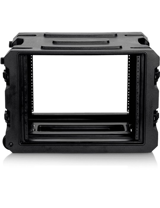 RACK FLIGHTCASE "GATOR G-PRO" PARA 8 UNIDADES - 19" (CON RUEDAS)