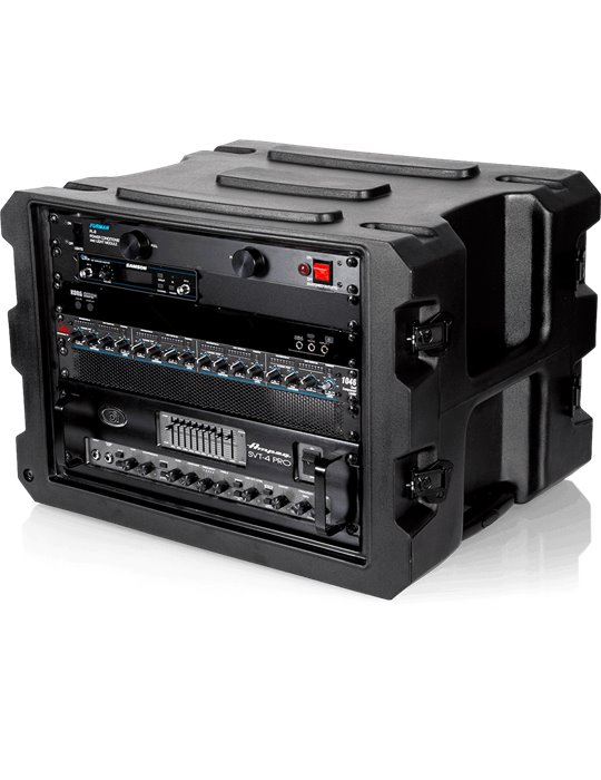 RACK FLIGHTCASE "GATOR G-PRO" PARA 8 UNIDADES - 19" (CON RUEDAS)