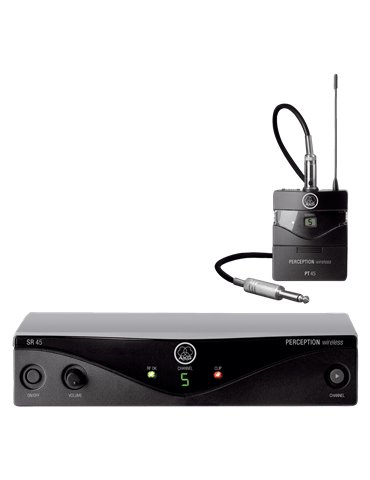Sistema inalámbrico UHF Instrumental Band A con petaca y receptor