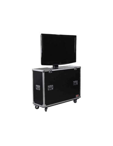 FLIGHTCASE PANTALLAS LED/LCD DE 55" CON ELEVADOR MOTORIZADO "GATOR GTOUR"