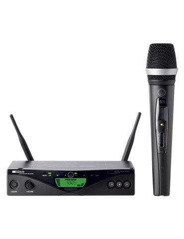 Sistema inalámbrico UHF Band 9 con micrófono D5 y receptor