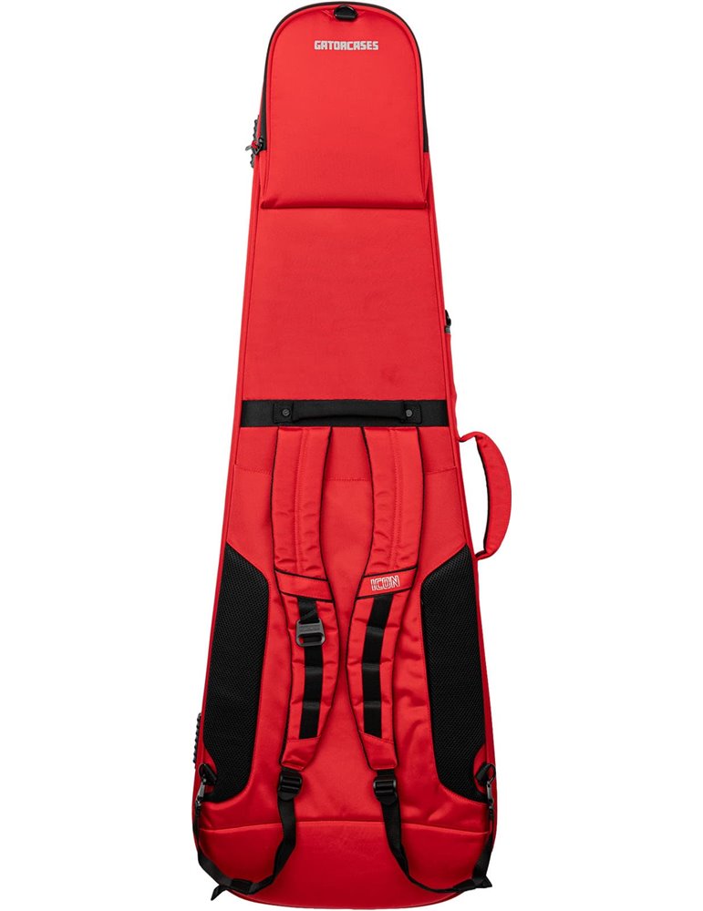 SOFTCASE BAJO ELÉCTRICO "GATOR G-ICON" - EDICIÓN LIMITADA - ROJO